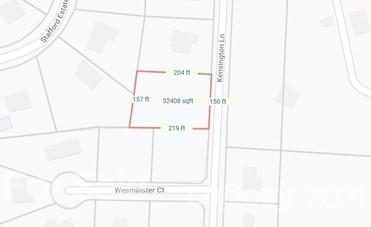 1073 Kensington Lane sold lot in Stafford Estates, Salisbury, NC