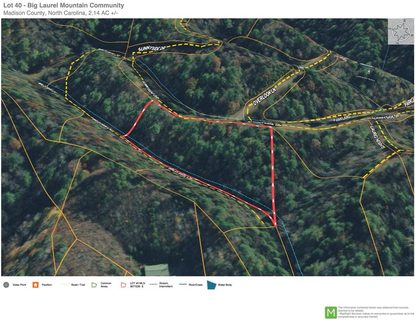 Lot 40 Sunnyside Drive sold lot in Big Laurel Mountain, Marshall, NC