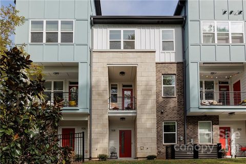 1108 E 36th Street sold townhome in 36th and Holt, Charlotte, NC