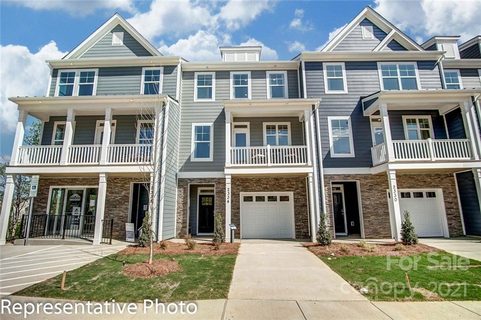 10439 Glenmere Creek Circle Lot 6 sold townhome in Glenmere, Charlotte, NC