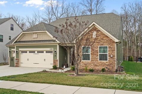 1149 Burning Embers Lane sold home in Parkview Estates, Concord, NC