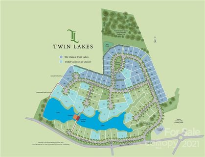 102 River Birch Lane pending lot in Twin Lakes, Weddington, NC