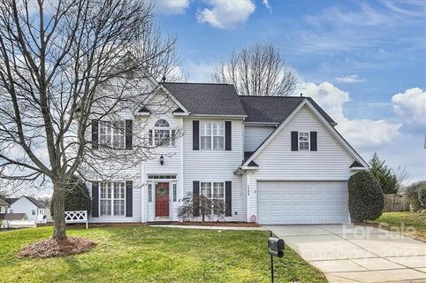 1308 Oaken Rail Lane sold home in Pointe at Oakdale, Charlotte, NC