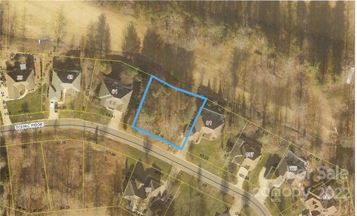 Lot 6 Scenic Ridge Drive sold lot in The Woodlands at Olivers Landing, Hickory, NC