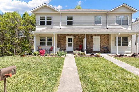 12 Rocking Porch Road sold townhome in Haw Creek Heights, Asheville, NC