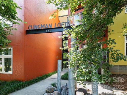 125 Clingman Avenue 207 sold condo in Clingman Lofts, Asheville, NC