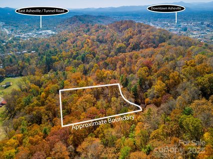 000 Vance Gap Road active land listing in Sunset Mountain, Asheville, NC