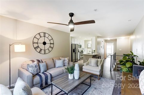 646 Raphael Place sold condo in Renaissance Townhome Lofts Condo, Charlotte, NC