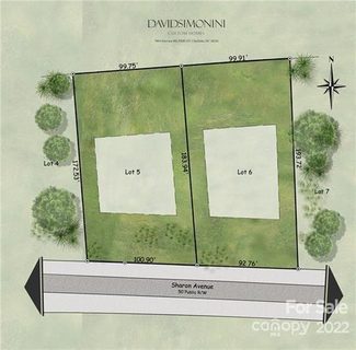 2119 Sharon Avenue sold lot in Brookwood Hills, Charlotte, NC