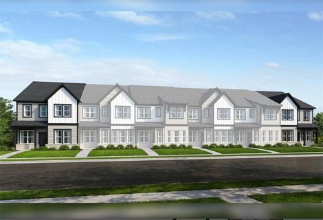 5805 Waterfall Place 87 sold townhome in Terraces at Farmington, Charlotte, NC
