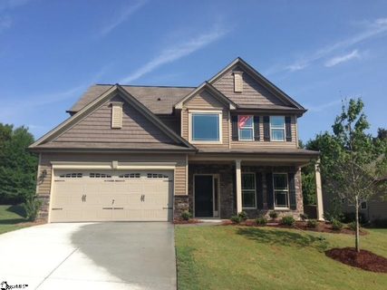 201 Bergen Lane Lot 119 sold home in The Overlook At Bells Creek, Simpsonville, SC