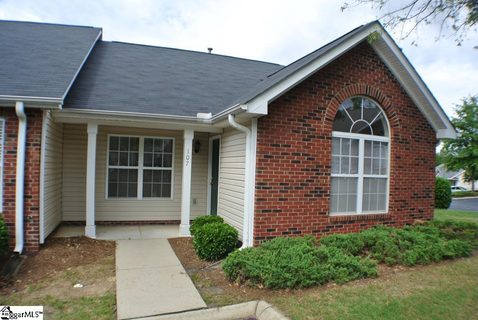 107 Brookhill Place sold townhome in Brookfield Townes, Mauldin, SC