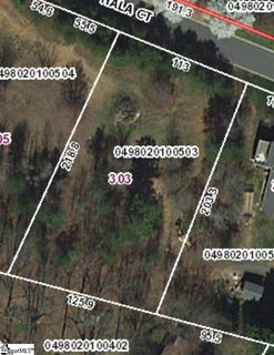 303 Hala Court sold lot in Eastview, Greenville, SC