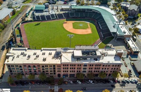 927 S Main Street Unit 202 sold condo in Field House, Greenville, SC