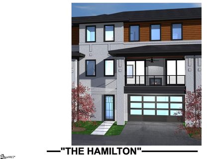 4 Calhoun Hill Way Lot 7 sold townhome in City Homes At Calhoun, Greenville, SC
