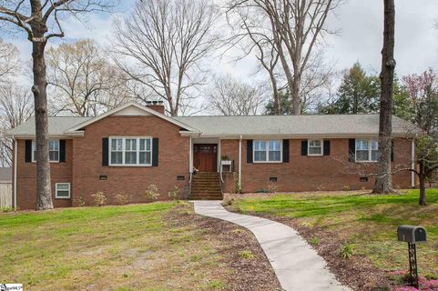 8 Indian Springs Drive sold home in Lake Forest Heights, Greenville, SC