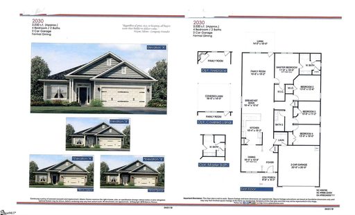 1313 Shortleaf Way Lot 132 WoodsatPineRidge ( 2030 Sq Feet)