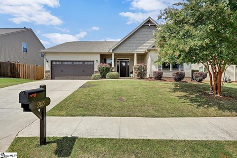 205 Sedgebrook Drive sold home in Shadow Creek, Simpsonville, SC