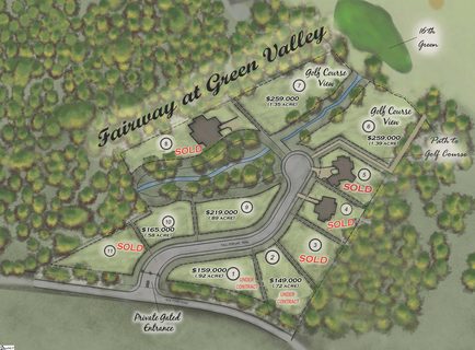 0 Tall Poplar Trail Lot 10 sold lot in Fairway At Green Valley, Greenville, SC