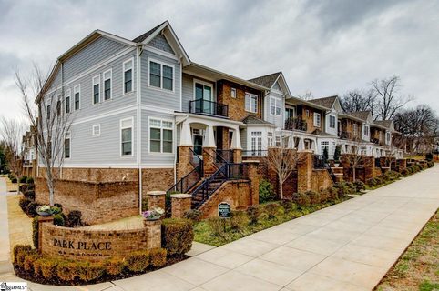 100 S Hudson Street sold townhome in Park Place On Hudson, Greenville, SC