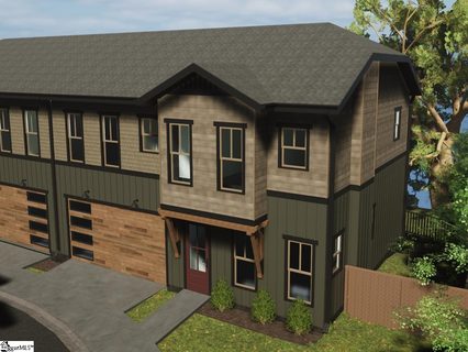 708 Anderson Road Lot 8 sold townhome in Bohemian Cottages, Greenville, SC