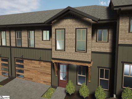 708 Anderson Road Lot 10 sold townhome in Bohemian Cottages, Greenville, SC