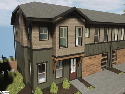 708 Anderson Road Lot 11 sold townhome in Bohemian Cottages, Greenville, SC