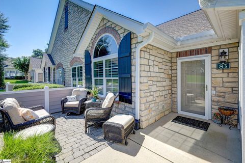 83 Fudora Circle sold condo in The Ravines At Creekside, Simpsonville, SC