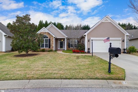 64 Cantera Circle sold home in Fieldstone, Greenville, SC