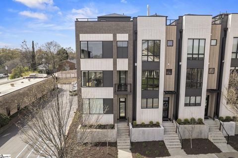 611 N Main Street Unit 1 sold townhome in Noma City Terrace, Greenville, SC