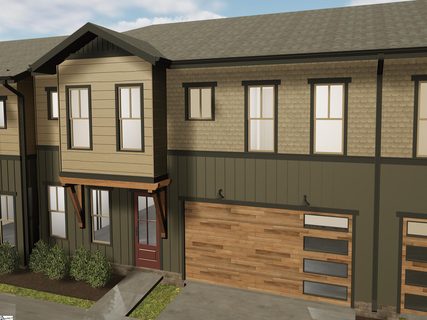 708 Anderson Road Lot 13 sold townhome in Bohemian Cottages, Greenville, SC