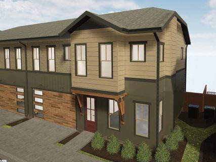 708 Anderson Road Lot 12 sold townhome in Bohemian Cottages, Greenville, SC