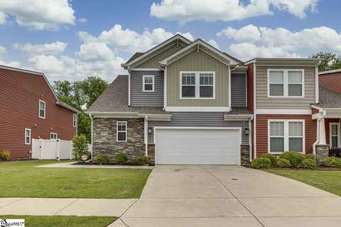 106 Creekhaven Lane sold townhome in Brookside Villas, Taylors, SC