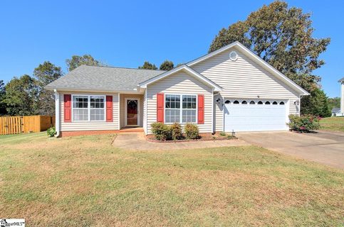 7 Clematis Drive sold home in Wildflower Meadows, Taylors, SC