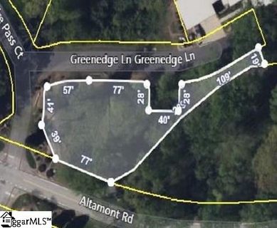 102 Greenedge Lane active lot in The Ridges At Paris Mountain, Greenville, SC