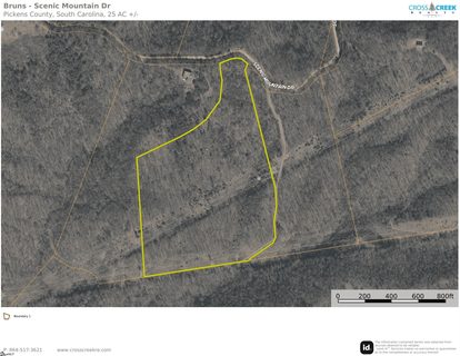 Scenic Mountain Drive sold land listing in High Meadows, Pickens, SC