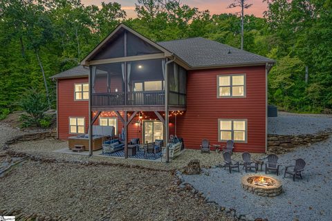 160 Julie Way sold home in Keowee Mountain Lake Estates, Pickens, SC