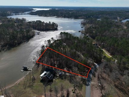 82 E Commodore Drive sold lot in Crystal Bay, Cross Hill, SC