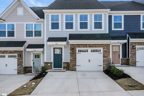 418 Erbosco Drive sold townhome in Bethel Townes, Simpsonville, SC