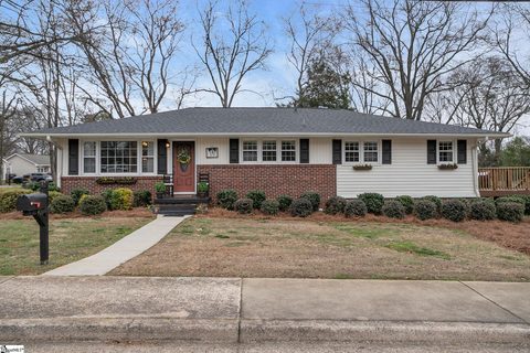 401 Parkins Mill Road sold home in East Highland Estates, Greenville, SC