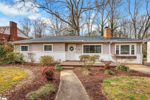 Homes in University Park, Greenville