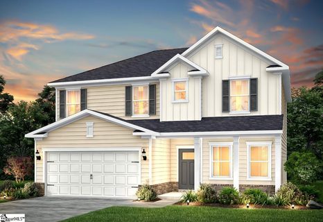 1450 Willow Ridge Way Lot 73 active home in Briarwood Reserve, Spartanburg, SC
