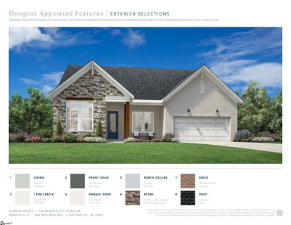 204 Redland Way Lot21 Fairburn Fairview pending home in Hudson Pointe, Greenville, SC