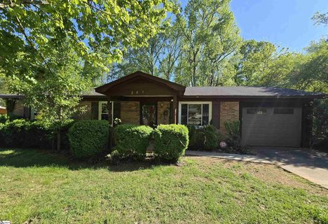 209 Bluff Drive sold home in Kennedy Park, Greenville, SC