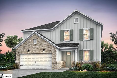 1308 Capefox Drive Lot 185 active home in Fox Hollow, Spartanburg, SC
