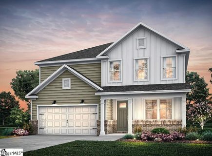 1324 Capefox Drive Lot 181 active home in Fox Hollow, Spartanburg, SC