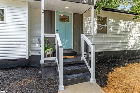 12 E Decatur Street active home in San Souci Heights, Greenville, SC