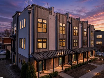 121 W Stone Avenue #7 active townhome in One21 Townhomes, Greenville, SC