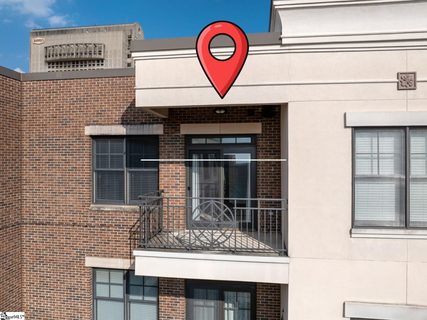 155 E Broad Street #412 active condo in Library Commons, Spartanburg, SC