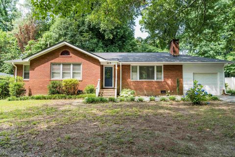 315 Francis Marion Drive sold home in Cedar Acres, Spartanburg, SC